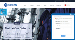 Desktop Screenshot of bosean.com